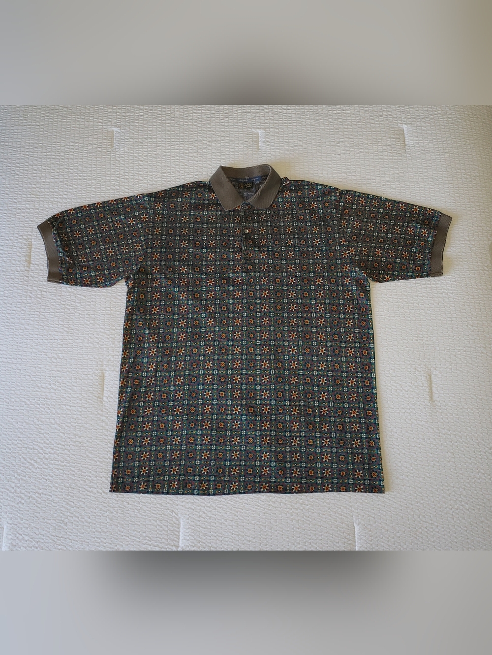 NWOT! BOBBY JONES Men's 100% Cotton Golf Polo Shirt (XL/IT54) Green {Made Italy}